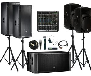 Speaker and mic for rent in Bangalore